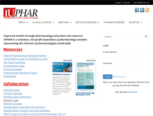 Tablet Screenshot of iuphar.org